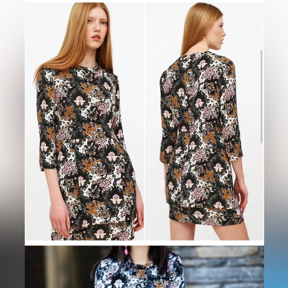 Alc mini dress in vivid print 0